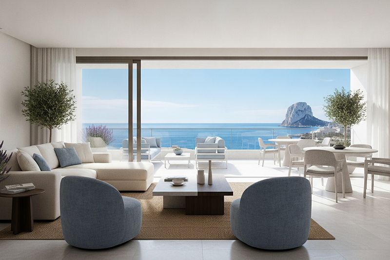 Piso piloto de una promoción en Calpe (imagen ilustrativa)