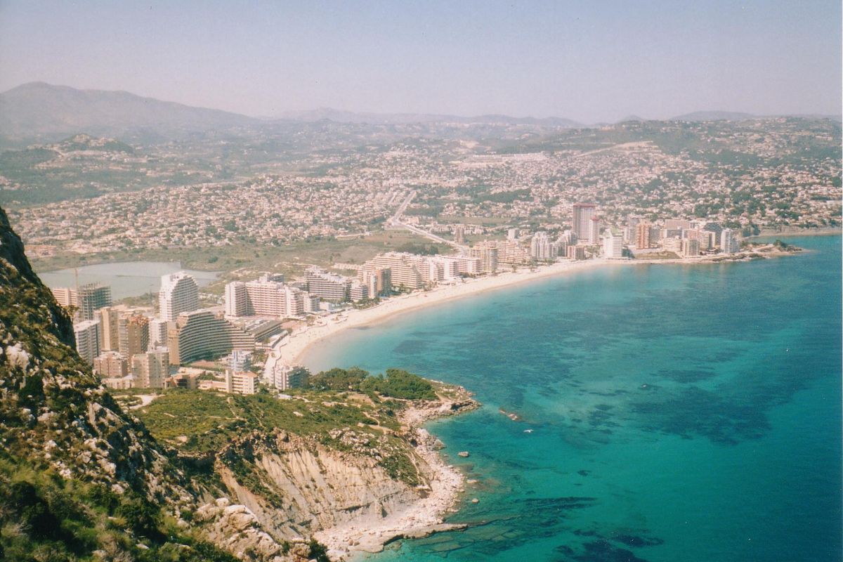 Playa de la Fossa y Peñón de Ifach, Calpe