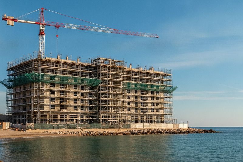 Promoción de obra nueva en construcción (imagen ilustrativa)